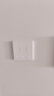 领普科技超薄智能开关E3S 智能控制蓝牙mesh2.0 已接入米家APP 零火单键白 实拍图