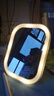 智能便携平板梳妆镜台式360度补光平面镜子学生折叠桌面led化妆镜带灯宿舍必备镜子 白色【三档变色】+长按可调节亮度 实拍图