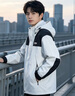 JEEP SPIRIT吉普冲锋衣三合一男士户外羽绒登山服男女情侣款工装夹克春秋外套 2366象牙白【单衣春秋款】 男女同款 S 【建议115-130斤】 实拍图
