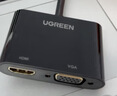 绿联Mini DP转HDMI/VGA转换器线4K迷你DP雷电2拓展坞转接头 适用苹果微软电脑接显示器投影仪 10439 实拍图