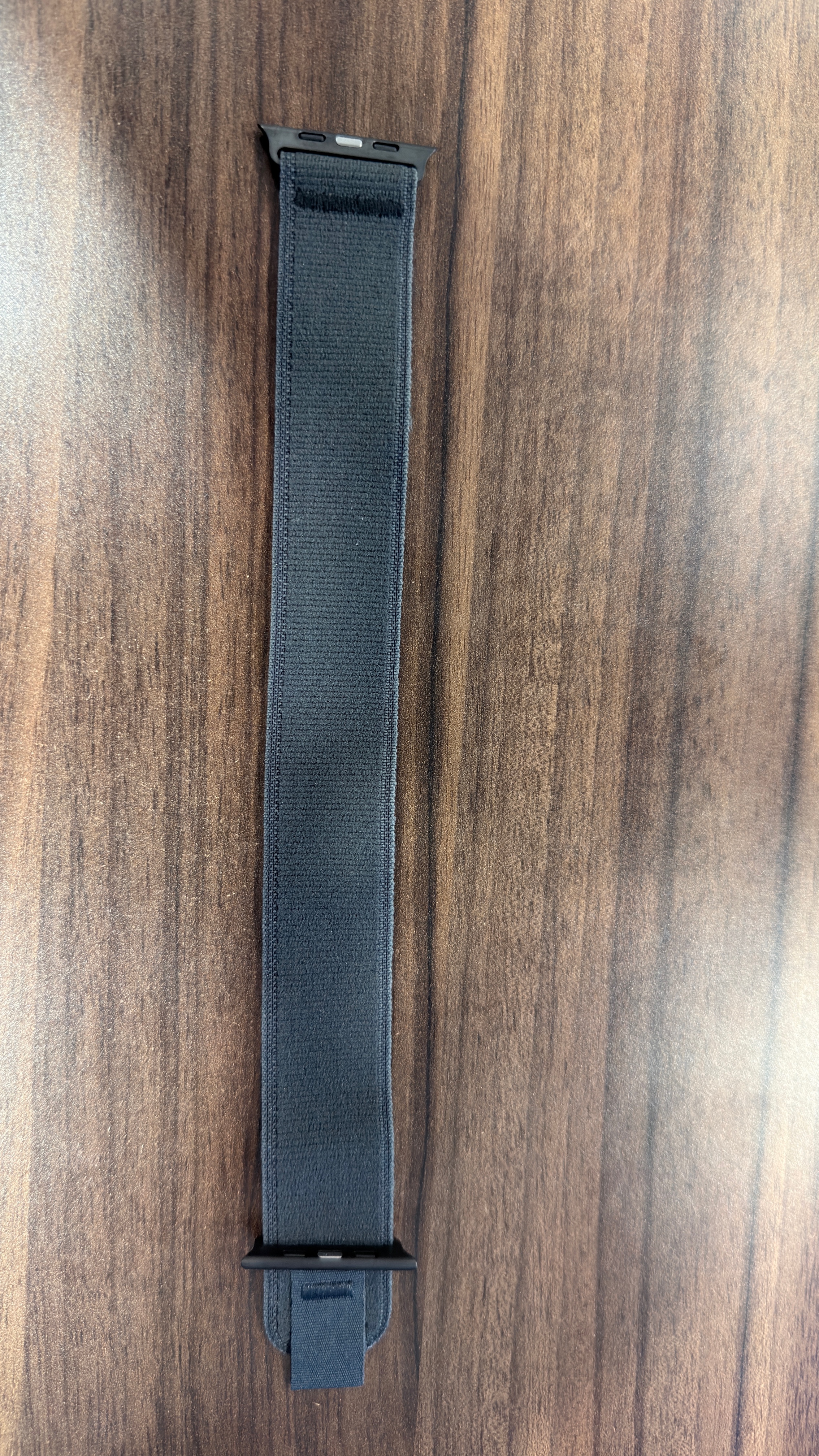 W&P适用苹果手表表带apple watch ultra3/2野径回环尼龙编织表带iwatch S11/10/9/8/7/6/SE 黑黑49 实拍图