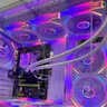 雷利酷棱镜4代PRO星乐积木F1RS棱镜7pro12CM电脑机箱风扇正反叶无线拼接水冷散热/ARGB神光同步/PWM温控 星乐积木F1 RS 白色正向【三联包含线】 实拍图