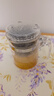金灶（KAMJOVE）玻璃茶壶 按压式飘逸杯 茶水壶玻璃茶具 茶水分离杯泡茶器泡茶壶 TP-140/300ml容量 实拍图