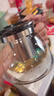 【京东物流】茶壶套装整套茶具大容量玻璃茶杯带滤网耐高温泡茶具 1000ML泡茶壶 1个 实拍图