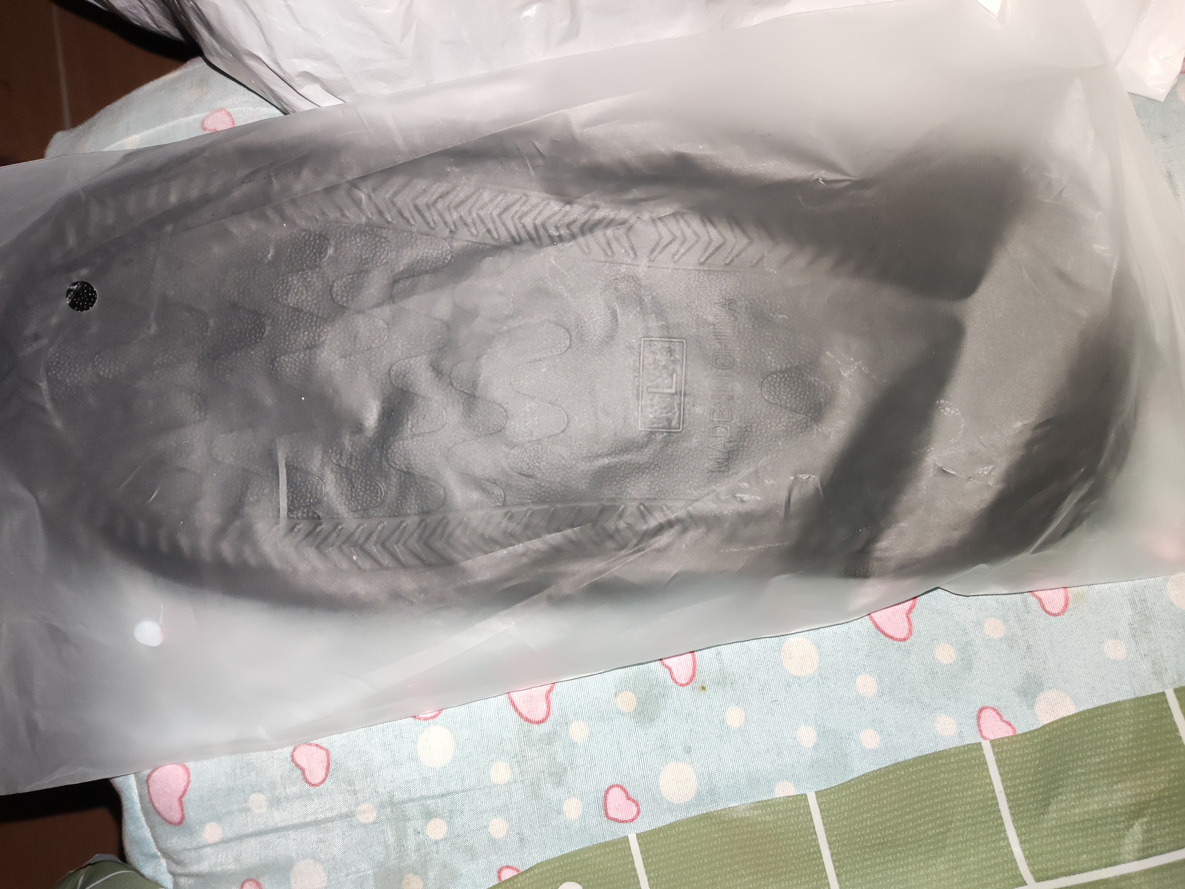 安达通 雨鞋套防水防雨鞋套户外防沙防滑耐磨男女高筒靴套 L码40-42 实拍图