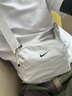 耐克NIKE男女腰包百搭斜跨包斜挎包休闲包胸包HM6120-010白MISC 实拍图