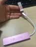 宏碁Type-C/USB扩展坞USB3.0分线器拓展转SD/TF读卡转接头适用华为MacBook笔记本电脑转换器五合一粉色 实拍图