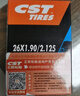 正新自行车内胎 26X1.90/2.125 美嘴48MM 山地车户外骑行岚内胎 实拍图