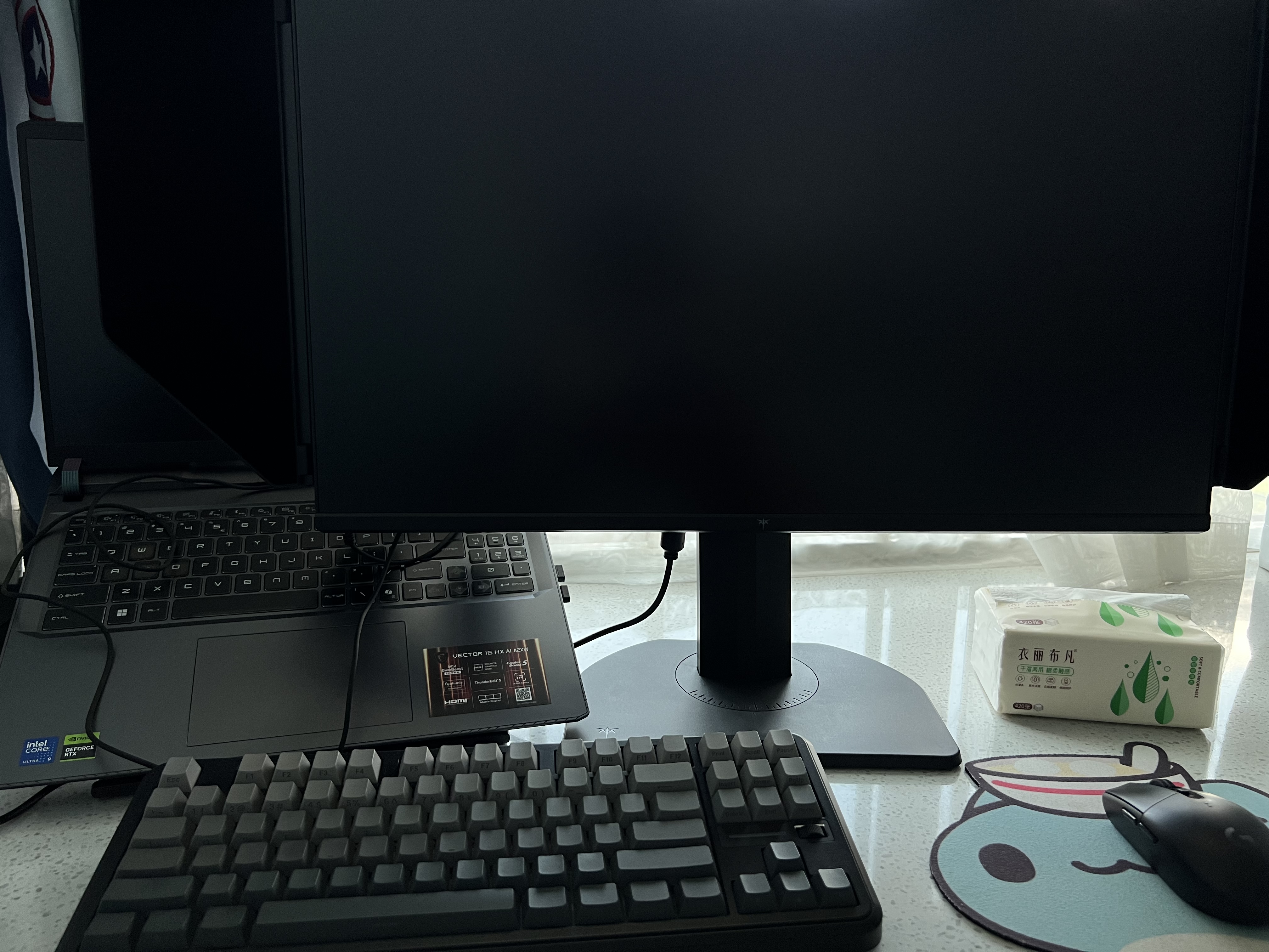 KTC 24.5英寸2K 320Hz Fast-IPS显示屏0.5ms 满血HDMI2.1 硬件护眼 HDR450 电脑显示器 大师25M3 黑 实拍图