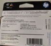 惠普（HP）47原装大印量彩色墨盒 适用hp 4825/4826打印机 实拍图
