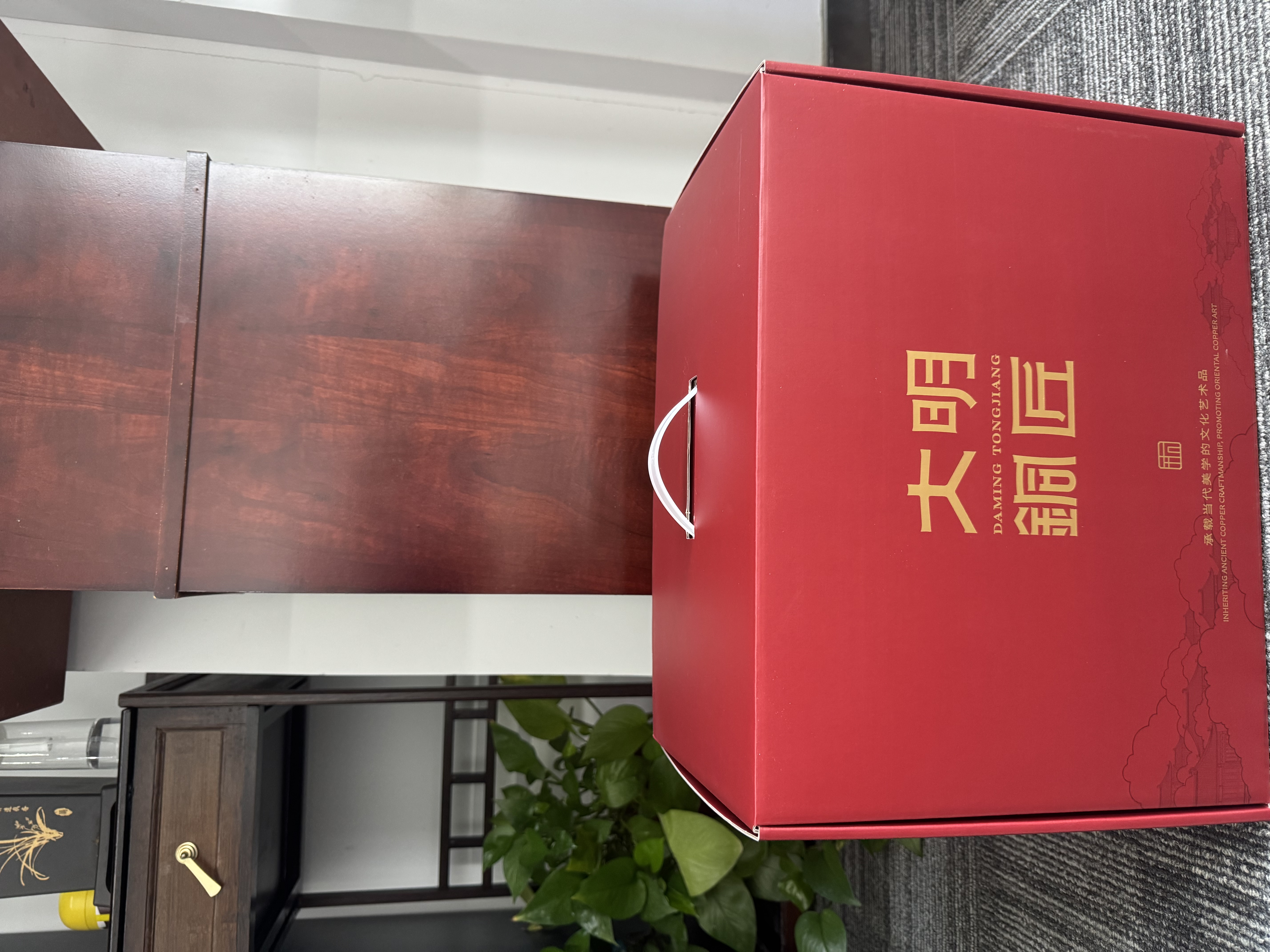 大明铜匠一鹿长虹铜鹿摆件客厅玄关办公室桌面高端礼品乔迁搬家开业礼物 实拍图