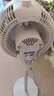 美的（Midea）【全新升级】落地空气循环扇大风量电风扇轻音家用台式摇头卧室节能小风扇柔风净化换气扇GAJ24HBZ 实拍图