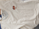 真维斯（Jeanswest）短袖t恤女夏季天蓝色V领内搭低领上衣服2026年新款正肩短袖女生 实拍图