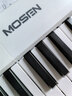 莫森（MOSEN）XTS-690电子琴61键折叠电子钢琴便携成人儿童幼师专业琴 白色 实拍图