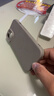 奶小鸭（NEYAA）适用苹果15手机壳 iphone15保护套镜头全包超薄Magsafe磁吸充电液态硅胶防摔简约男女款 钛原色 实拍图