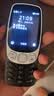 诺基亚（NOKIA）3210 4G 移动联通电信广电全网通 2.4英寸双卡双待 直板按键学生功能机备用手机黑色 实拍图