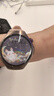 华为HUAWEI WATCH 5 42mm高端款烁金色904L不锈钢表壳星云杏素皮复合表带eSIM通话手表 实拍图