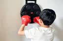 斯纳恩（Snaen）儿童玩具6-14岁蓝牙音乐拳击机墙靶男孩生日礼物拳击训练器 实拍图