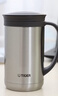 虎牌（TIGER）保温杯茶滤网杯不锈钢男女办公杯CWM-A050-XC不锈钢色500ml 实拍图