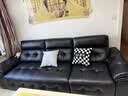 狄普头层牛皮真皮沙发客厅2026新款劳伦斯半青皮广东佛山高级感黑安顺 2.8米-高靠背+收纳扶手 【进口头层皮·假一赔十】软硬Q弹坐感-旗舰版 实拍图