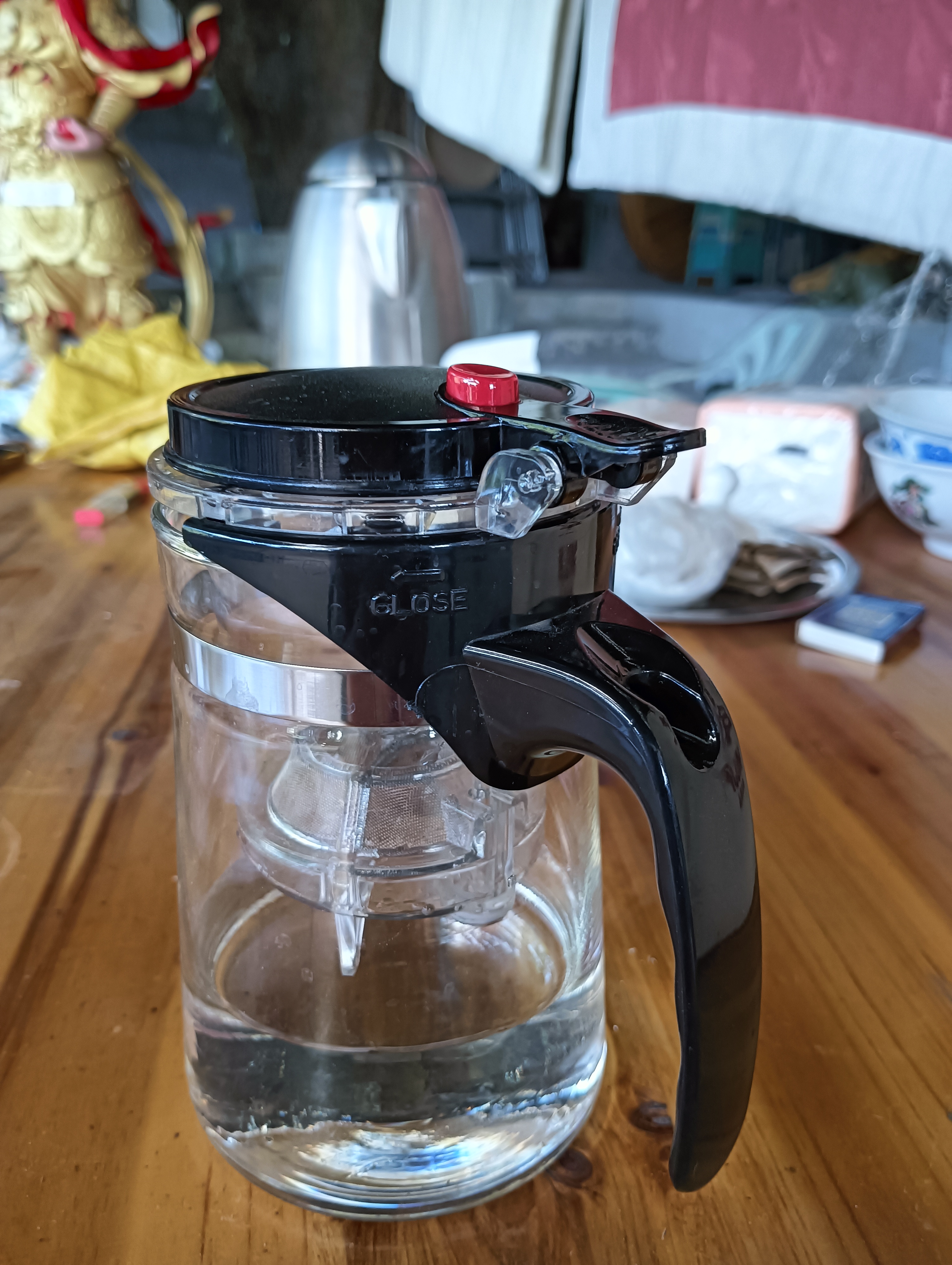 飘逸壶泡茶壶耐热高温玻璃沏茶过滤内胆冲茶器家用茶具套装 飘逸杯500mL1个 实拍图