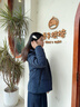 波司登（BOSIDENG）26早秋新款羽绒服男女同款短款连帽百搭加厚时尚外套B260246390DS 【店长推荐】中山青5870 XS 155/80A 体重约100斤以内 晒单实拍图