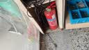 洪湖26新国标3C认证家用商用消防年检大货车专用手提式干粉灭火器4kg 实拍图