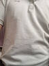 杉杉【含桑蚕丝】短袖t恤男士夏季纯色棉冰丝凉感商务休闲polo衫工装 实拍图