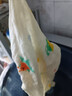 洁丽雅卡通印花纯棉A类婴儿童洗脸洗澡面巾一面纱布一面毛圈毛巾4条运动 实拍图