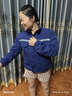 维曼芬夏季降温空调服带风扇的衣服户外防暑充电制冷劳保工人工地工作服 【4风扇】藏青2件+挂腰超大电池36V1套【国标3C认证】 L 推荐110-125斤 实拍图