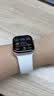 Apple/苹果 Watch S11 智能手表GPS款42毫米玫瑰金色铝金属表壳淡桃粉色运动型表带S/M MEUN4CH/B 实拍图