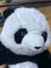 星密途大熊猫玩偶娃娃毛绒玩具陪睡觉抱枕超大号公仔儿童生日礼物送女生 花花5月龄坐款【50厘米】 七夕情人节礼物送女神朋友男孩成都熊猫纪念品正高级版 实拍图