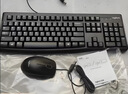 罗技（Logitech）MK121P（同MK120外观） 有线键鼠套装 鼠标键盘套装108键全尺寸 商用办公电脑  黑色 实拍图