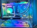 玩嘉棱镜8Pro ARGB风扇 黑色正叶 机箱散热12CM风扇神光同步5V3针ARGB PWM温控调速 实拍图