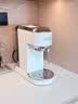 德龙（Delonghi）半自动咖啡机家用小型 意式15Bar泵压冷萃咖啡 软触屏手动奶泡自动停流金属机身 吉拉朵系列 EC890 .W氧气白 即时加热 自动关机 专业蒸汽细杆拉花 实拍图