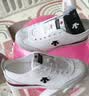 迪桑特（DESCENTE）【新色上市】男女CHRON TEMPO运动休闲薄底帆布鞋 D6231LSN25-男子-WT-白色 40 实拍图
