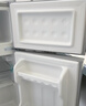 新飞冰箱小型租房用 一级能效冷 藏冷冻两用1-2人家用小冰箱 出租房双门电冰箱办公室两门 26年升级 76A一级能效【保鲜盒款】银 实拍图