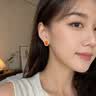真因南红玛瑙耳钉女款轻奢小众高级新中式耳饰情人节生日礼物送女朋友 实拍图