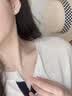 唯一（Winy）莫桑石耳钉999纯银耳钉女士2026新款高级感耳环饰生日礼物送女友 实拍图