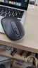 罗技（Logitech）M196 无线蓝牙鼠标 办公鼠标 笔记本商务办公家用 小巧便携 对称手型 石墨灰 实拍图