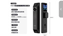 凯迪仕（KAADAS）智能门锁 双摄人脸识别可视猫眼大屏指纹锁 P30 Pro Max双摄AI版 实拍图