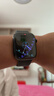 Apple/苹果 Watch S11 智能手表GPS款46毫米亮黑色铝金属表壳黑色运动型表带M/L MEVH4CH/B 实拍图