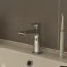 汉斯格雅（Hansgrohe）面盆龙头冷启动空气注入单孔矮款镀铬71303 实拍图