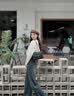 CALWAN KEODH包包女款轻奢真皮链条斜挎包单肩小方包生日礼物高级感送女友老婆 黑色-品牌百搭实用走心女生闺蜜 实拍图