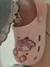 猪爸爸儿童拖鞋女童6-12岁夏季家居室内女宝宝洗澡防滑三丽鸥洞洞鞋粉21 实拍图