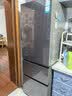 海尔（Haier）冰箱351升法式三开门多门双变频节能一级能效大容量双循环系统单门风冷无霜小型电冰箱2026年新款 黑金净化+三挡变温区+一级节能双变频 实拍图