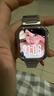 Apple/苹果 Watch S11 智能手表GPS款46毫米银色铝金属表壳雾紫色运动型表带S/M MEVW4CH/B 实拍图