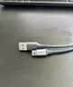 绿联USB3.0数据线Type-C充电线USB-C适用移动硬盘传输U盘苹果17/16/15华为手机平板笔记本电脑车载2米 实拍图