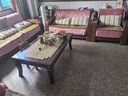 李记花果山沙发垫夏季凉垫麻将凉席沙发坐垫麻将块凉席竹席防滑垫贵妃可定制 窄边碳化色【双牛筋+防滑底】 45cm*45cm 坐垫 实拍图