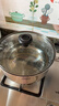 爱仕达（ASD）汤锅304不锈钢蒸汤锅 炖煮锅复底小汤锅22CM燃气电磁炉通用奶锅B1 实拍图